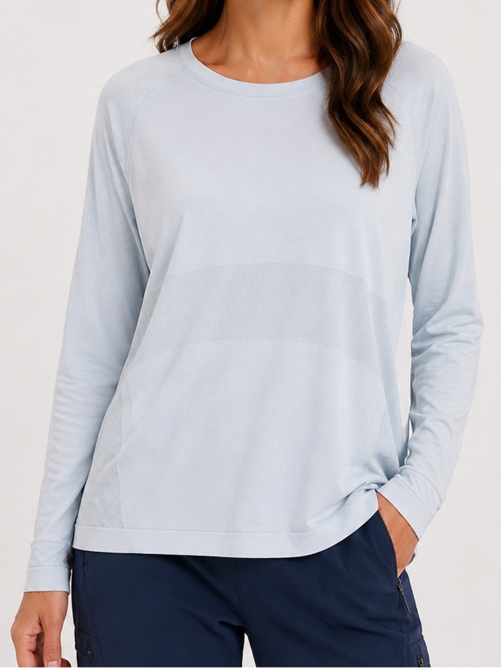 Athleta NWT Momentum Seamless Size XL Long Sleeve Haut Sans Coutures Momentum